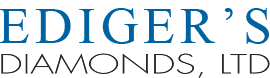 Ediger's Diamonds logo - Oklahoma Men Count Golf Classic Sponsors - KOFM - Enid, Oklahoma