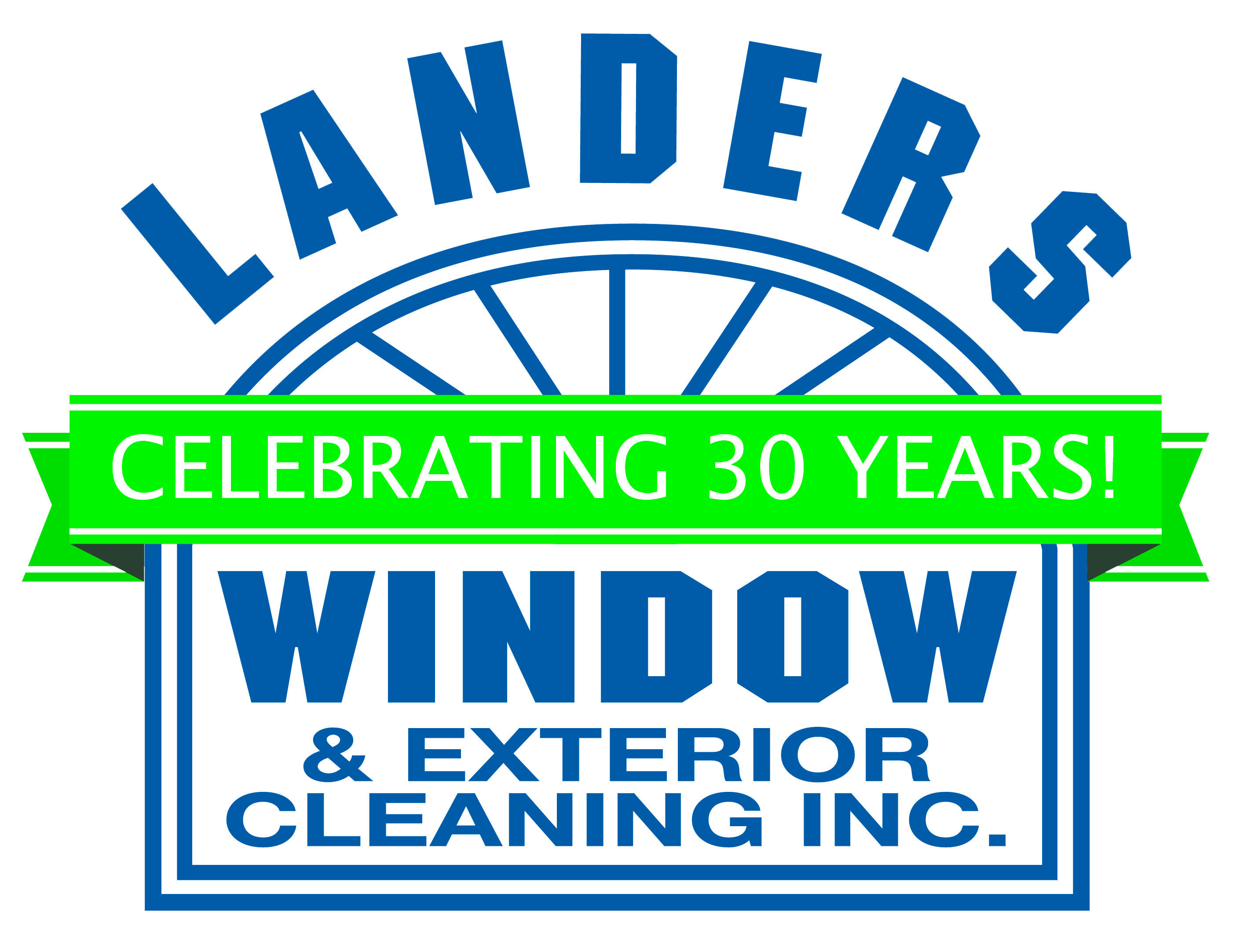 Landers Window & Exterior Cleaning Logo